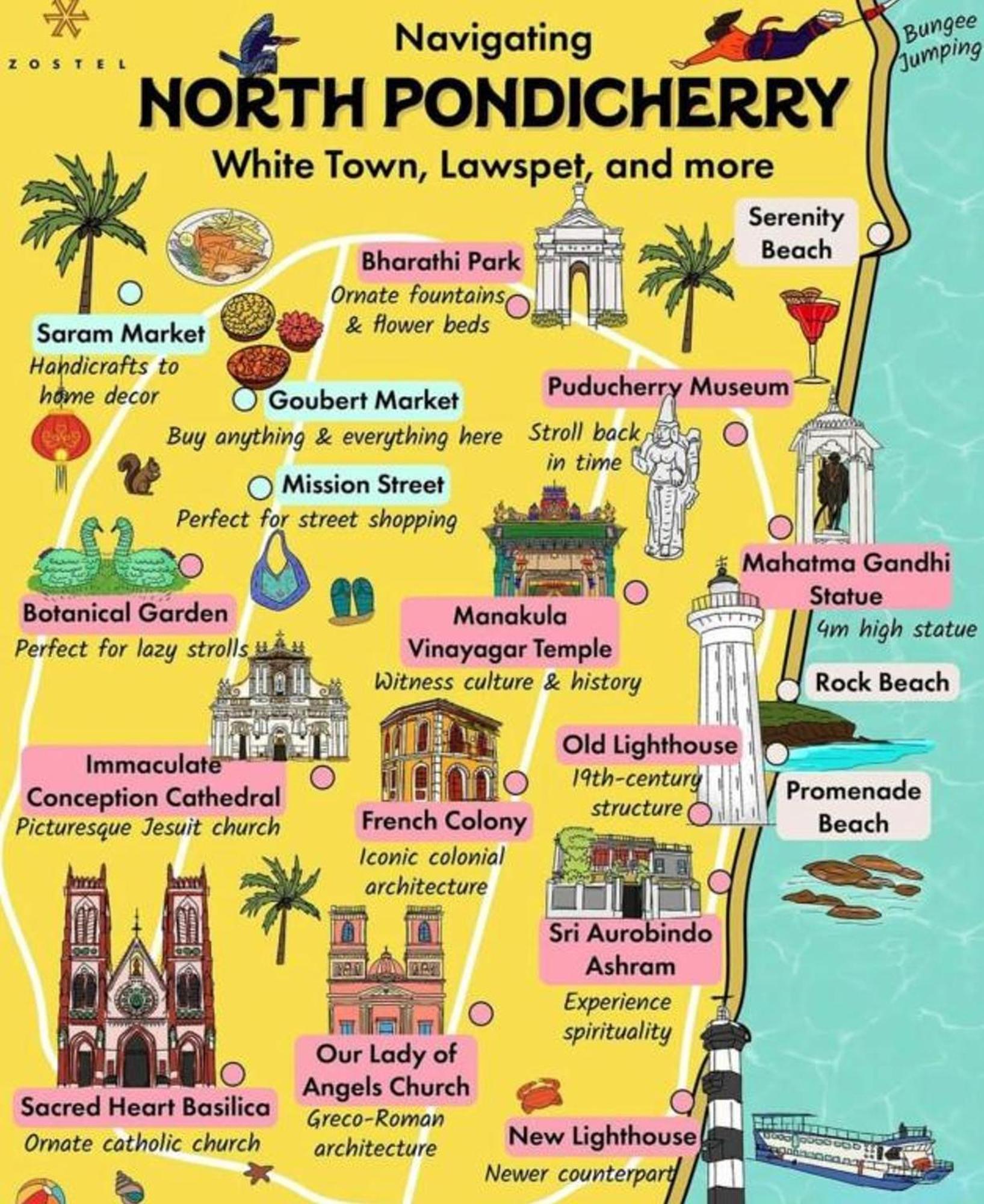 The Elite Beachview Pondicherry Bagian luar foto